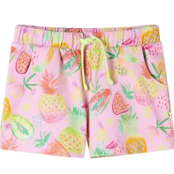Kleding & Accessoires*vidaXL Kindershort met trekkoord 104 zachtroze