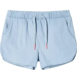 Kindershorts 92 zachtdenimblauw>vidaXL