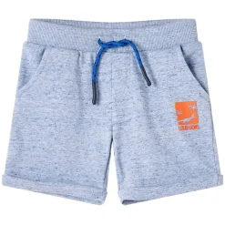 Kleding & Accessoires*vidaXL Kindershorts met trekkoord 116 gemêleerd Blauw