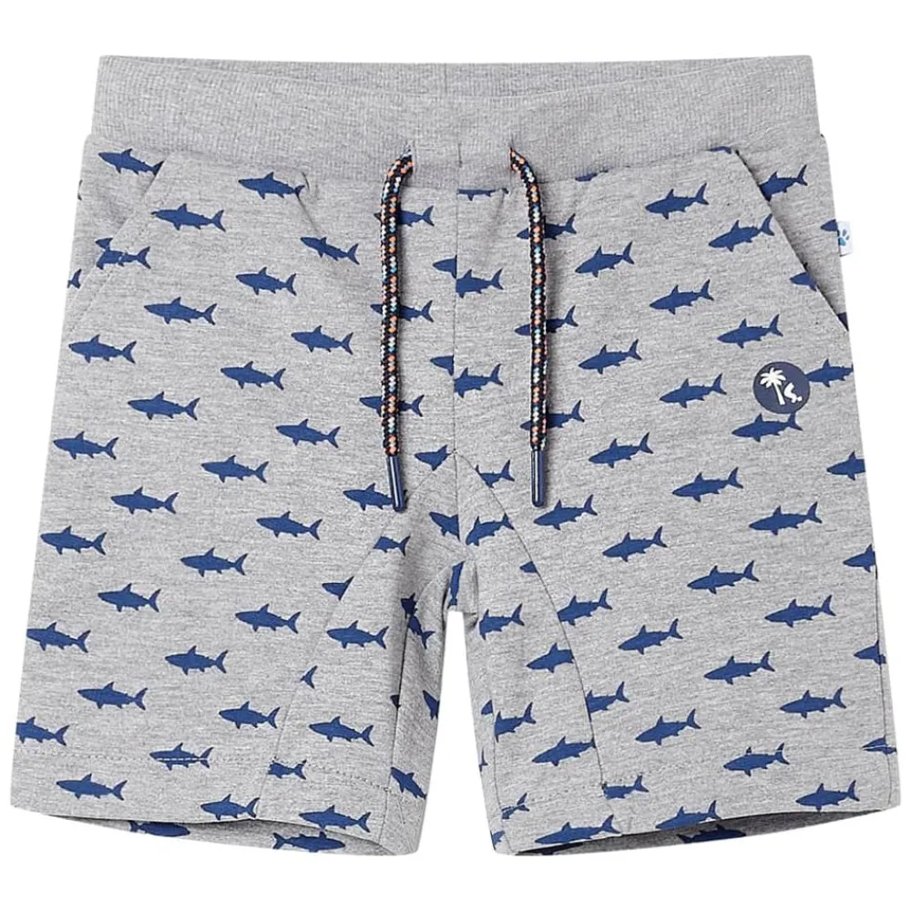 Kleding & Accessoires*vidaXL Kindershorts met trekkoord 116 gemêleerd licht Grijs