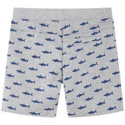 Kleding & Accessoires*vidaXL Kindershorts met trekkoord 116 gemêleerd licht Grijs