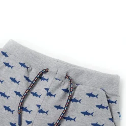 Kleding & Accessoires*vidaXL Kindershorts met trekkoord 116 gemêleerd licht Grijs