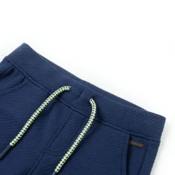 Kindershorts met trekkoord 104 donkerblauw><noscript><img width=