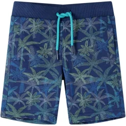 Kleding & Accessoires*vidaXL Kindershorts met trekkoord 104 marineblauw