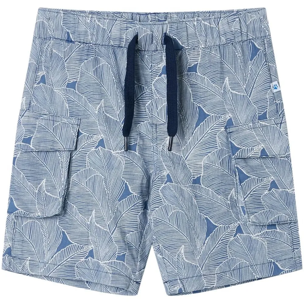 Kleding & Accessoires*vidaXL Kindershorts met trekkoord 104 donkerblauw