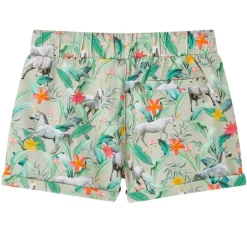 Kindershorts met trekkoord 116 lichtkaki>vidaXL Clearance
