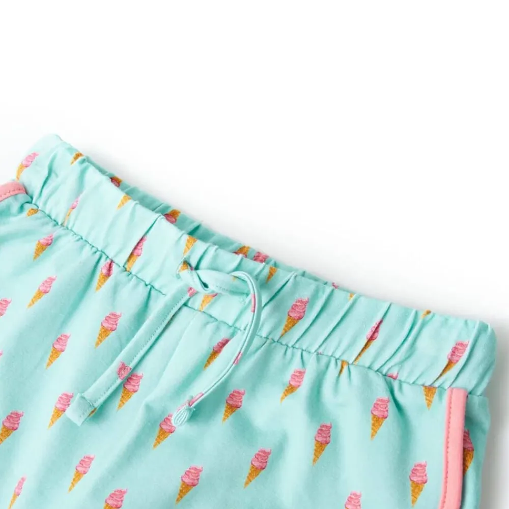 Kindershorts met trekkoord 104 lichtmintkleurig>vidaXL Discount
