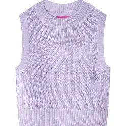 Kinderspencer gebreid 92 lichtlila>vidaXL Discount