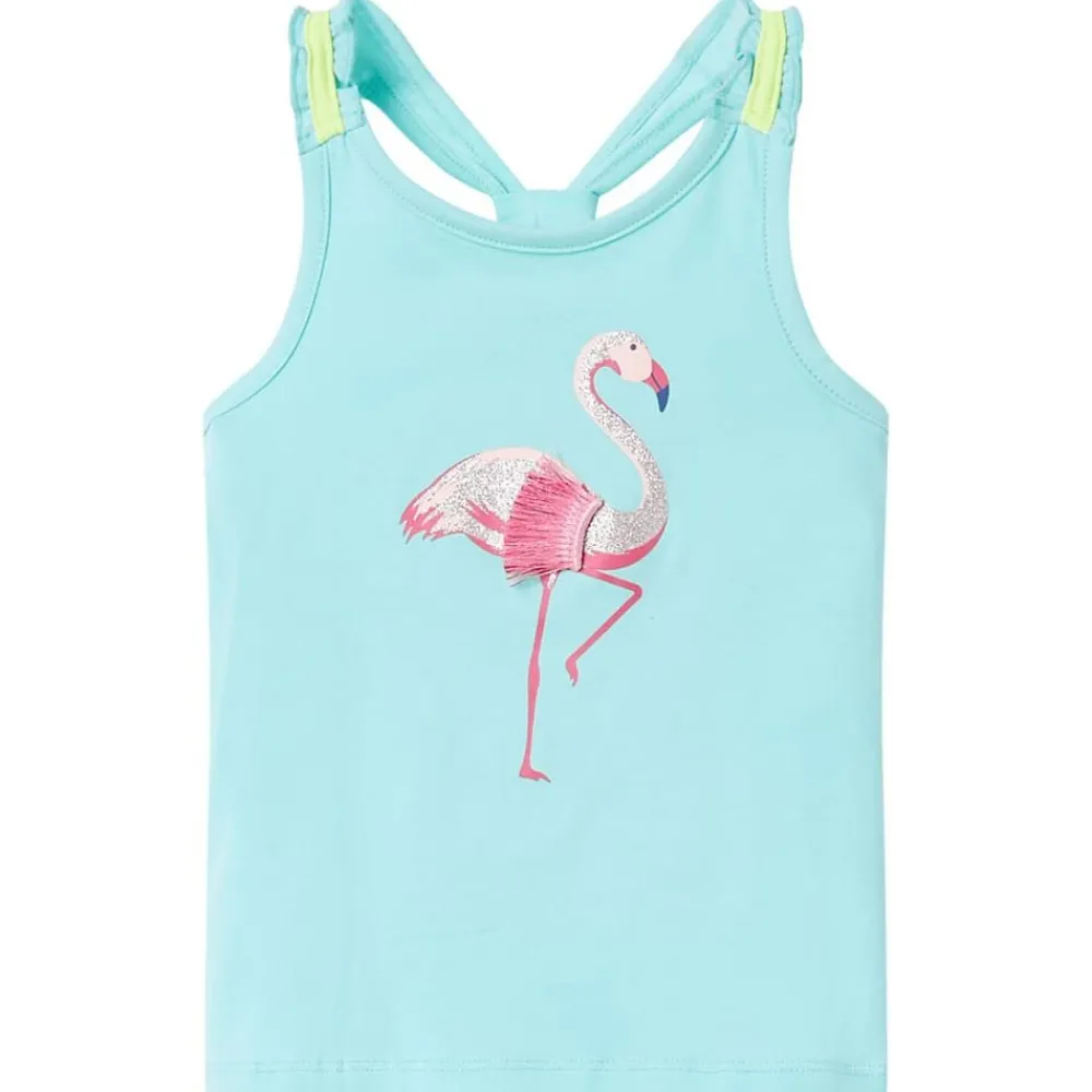 Kleding & Accessoires*vidaXL Kindertopje 116 lichtmintkleurig Mintgroen