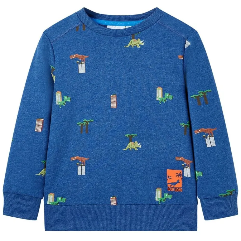 Kindertrui 104 gemêleerd donkerblauw>vidaXL Sale