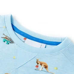 Kleding & Accessoires*vidaXL Kindertrui 104 gemêleerd lichtblauw