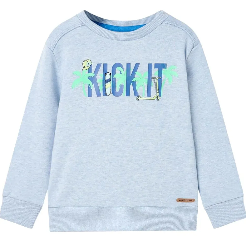 Kleding & Accessoires*vidaXL Kindertrui 104 gemêleerd zacht Blauw