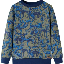 Kleding & Accessoires*vidaXL Kindertrui 92 kakikleurig
