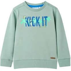 Kleding & Accessoires*vidaXL Kindertrui 104 licht Kaki