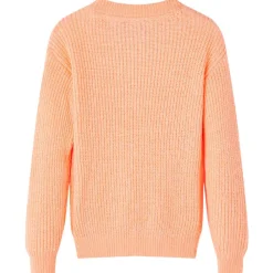 Kleding & Accessoires*vidaXL Kindertrui gebreid 128 fel Oranje