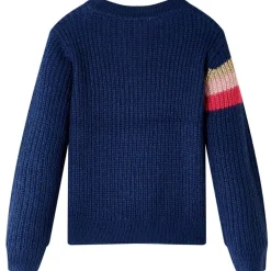 Kleding & Accessoires*vidaXL Kindertrui gebreid 104 marineblauw