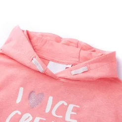 Kleding & Accessoires*vidaXL Kindertrui met capuchon 92 fel Roze