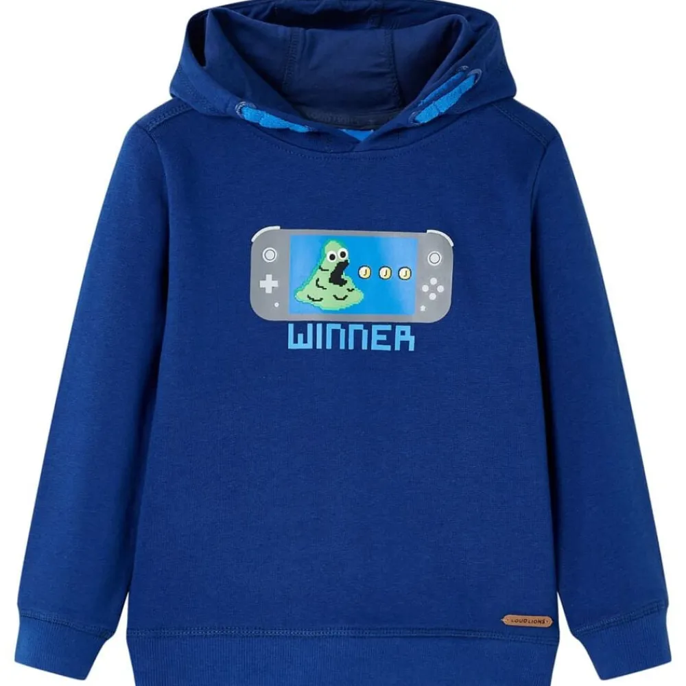 Kindertrui met capuchon 104 donkerblauw>vidaXL Clearance