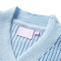 Kleding & Accessoires*vidaXL Kindervest gebreid 98 blauw
