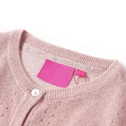 Kleding & Accessoires*vidaXL Kindervest gebreid 92 zacht Roze