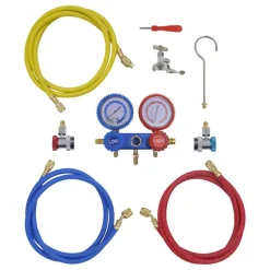 Manometer 2-richtingen set in opbergkoffer>vidaXL Sale