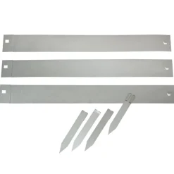Nature Borderranden 3 st 91,4x10,2 cm staal>vidaXL Outlet