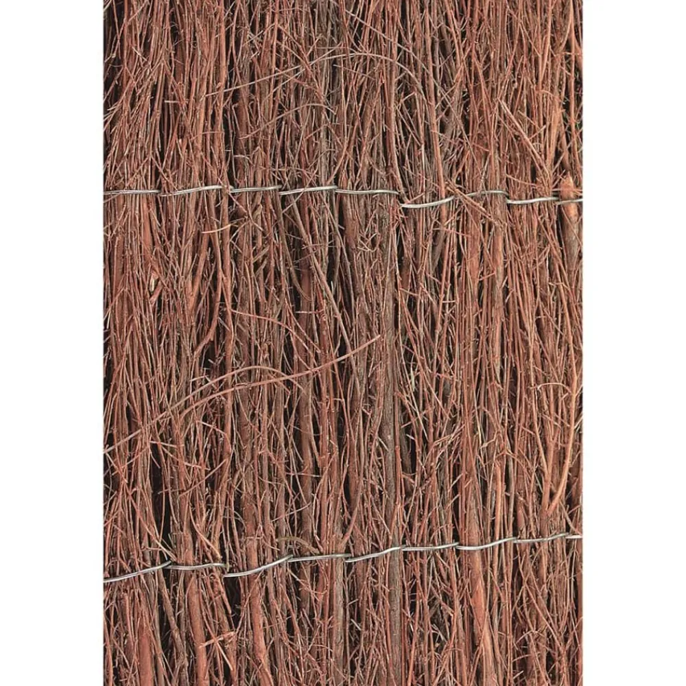 Tuinafscheidingen*vidaXL Nature Tuinscherm 1,5x3 m 3 cm dik heide