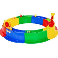 Polesie Wader 8-delige Zandbakset met waterweg rond 136 cm PP><noscript><img width=