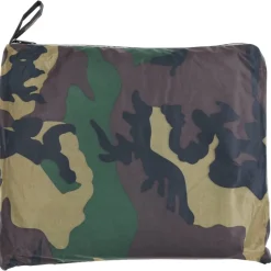 Kleding & Accessoires*vidaXL Regenpak 2-delig met capuchon (heren / camouflage / maat M) Groen