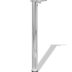 Tafelaccessoires*vidaXL Tafelpoten in hoogte verstelbaar 710 mm 4 st Chroom