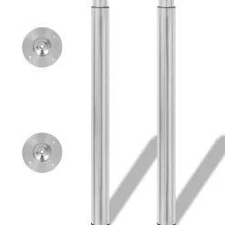 Tafelpoten telescopisch 710 mm - 1100 mm 2 st><noscript><img width=