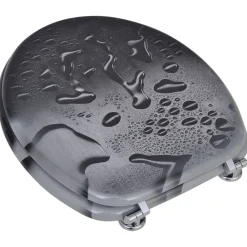 Toiletbril van MDF met waterdruppel dessin><noscript><img width=