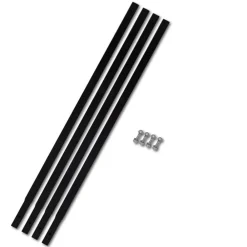Gereedschapaccessoires*vidaXL Verlengstuk voor grondboor 4 x 1 m (staal)