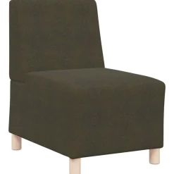 Banken*vidaXL | Sofa Stoel | met kussen Groen 55 x 74 x 82 cm Faux suede leer Leger groenLegergroen