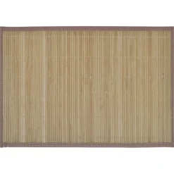 Linnengoed*vidaXL 6 st Placemats 30x45 cm bamboe Bruin