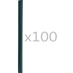 100 st Schuttingstrookklemmen PVC>vidaXL Online