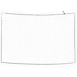Voertuigonderdelen & -Accessoires*vidaXL Aanhangwagennet elastisch touw 3,5x2,5 m polypropeen Wit