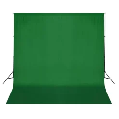Achtergrond zonder standaard chromakey 300x300 cm katoen>vidaXL Online