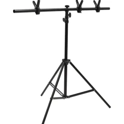 Camera & Optiek*vidaXL Achtergrondstandaard T-vormig 91x60x(70-200) cm zwart