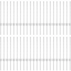 Afrasteringspaal 44 pcs Zilver 100 cm Staal>vidaXL