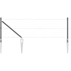 Afrasteringspaal 26 pcs 3,2 x 3,2 x 105 cm><noscript><img width=