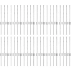 Afrasteringspaal 44 pcs Zilver 80 cm Staal>vidaXL Online