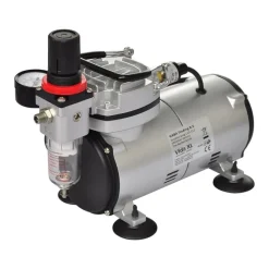 Airbrush-compressorset met 2 pistolen><noscript><img width=