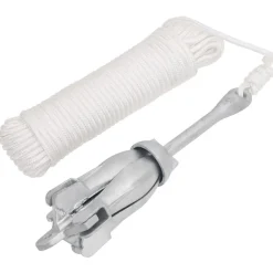 Anker met touw inklapbaar 8 kg thermisch verzinkt gietijzer>vidaXL New