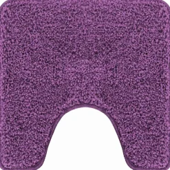 Badkameraccessoires*vidaXL Antislip Badmat met Toilet Cut 50 x 50 cm PP Paars