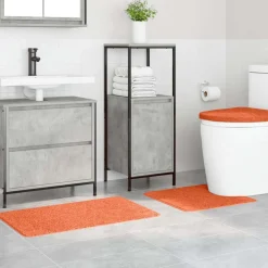 Badkameraccessoires*vidaXL Antislip Badmat Set 3 pcs PP Oranje