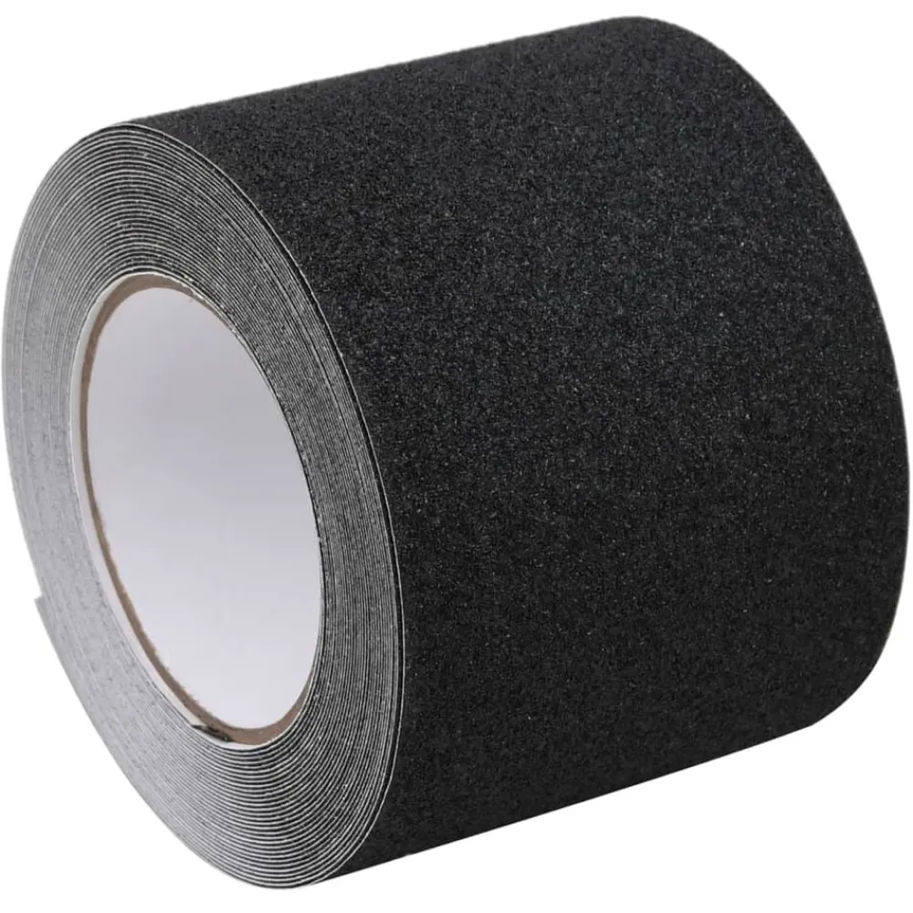 Verbruiksmaterialen Voor De Bouw*vidaXL Anti-sliptape 0,1x10 m PVC zwart