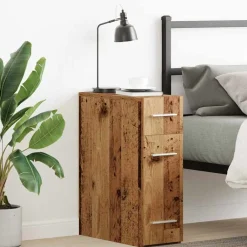 Apothekerskast 20 x 45,5 x 60 cm Bewerkt hout>vidaXL New