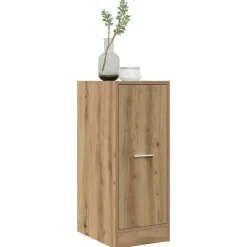 Kasten & Opbergmeubelen*vidaXL Apothekerskast 30x41x77,5 cm bewerkt hout artisanaal kleur Eiken