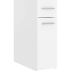 Kasten & Opbergmeubelen*vidaXL Apothekerskast 20x45,5x60 cm bewerkt hout Wit